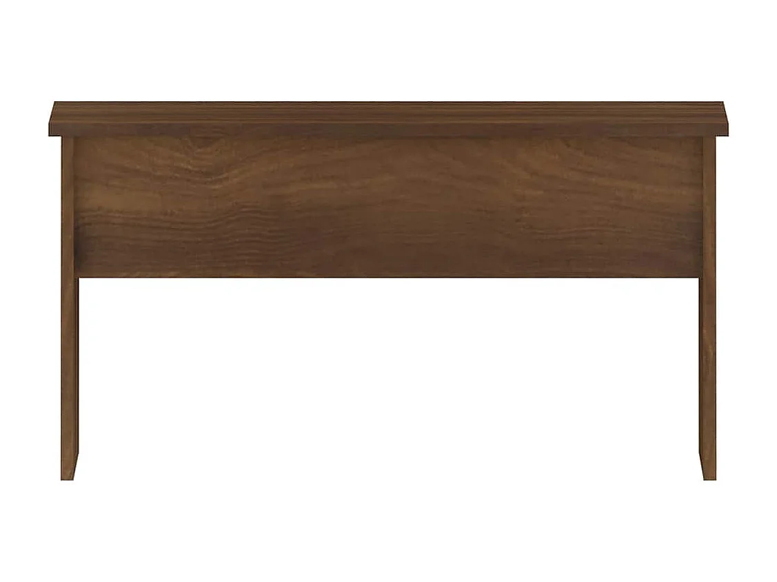 Table basse Chêne marron 80x50,5x41,5 cm Bois d'ingénierie