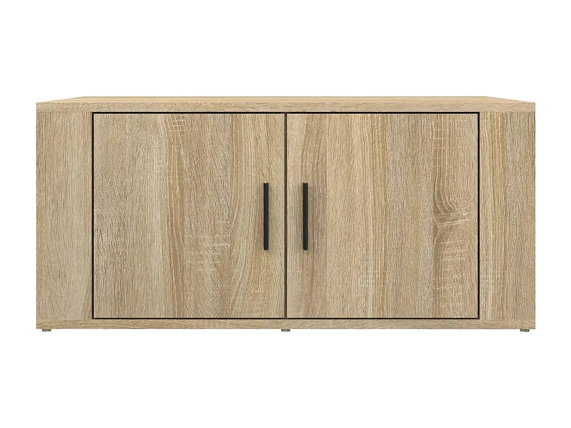 Mesa de centro 80x50x36 cm derivados madeira carvalho sonoma