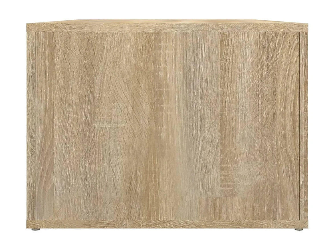 Mesa de centro 80x50x36 cm derivados madeira carvalho sonoma
