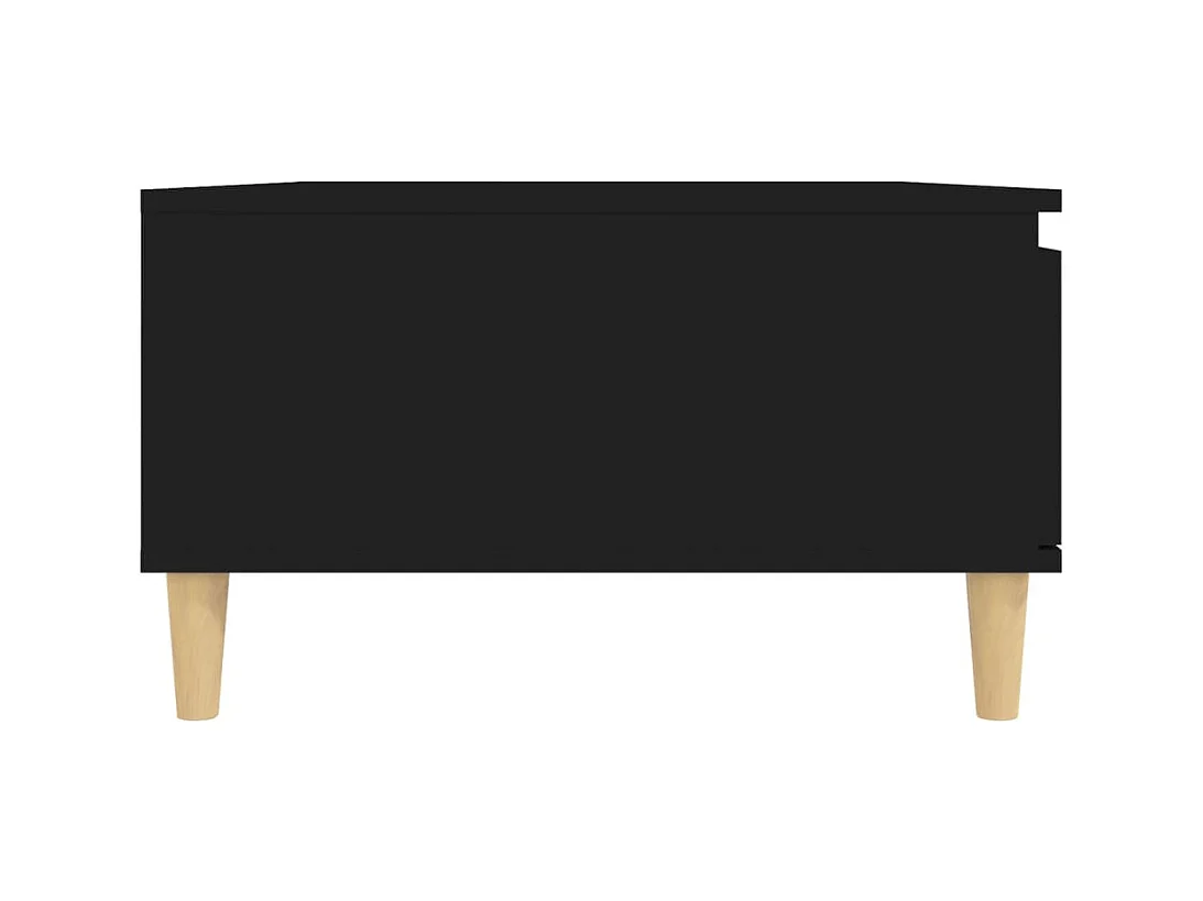 Couchtisch Schwarz 90x60x35 cm Holzwerkstoff