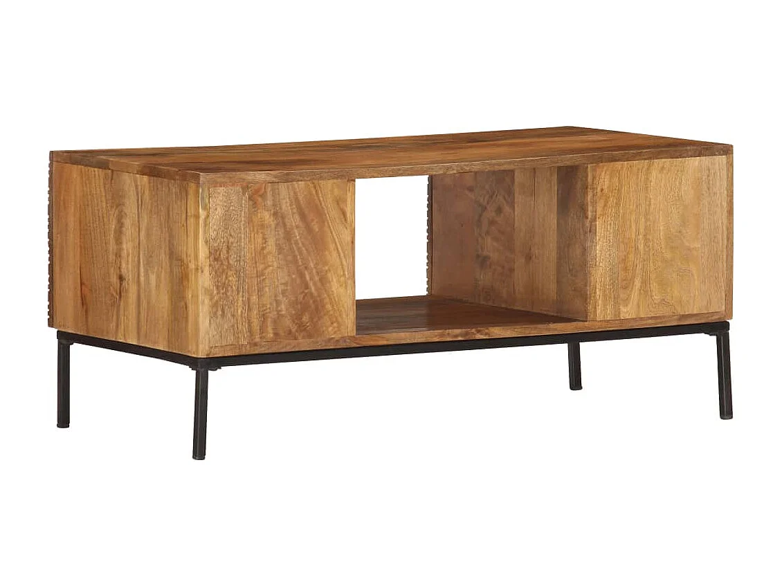 Table basse 90x45x40 cm Bois de manguier massif