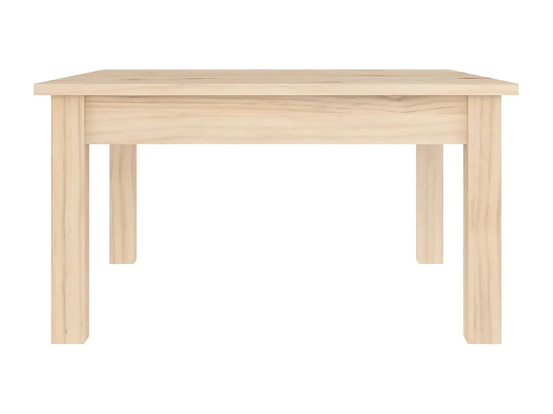 Salontafel 55x55x30 cm massief grenenhout