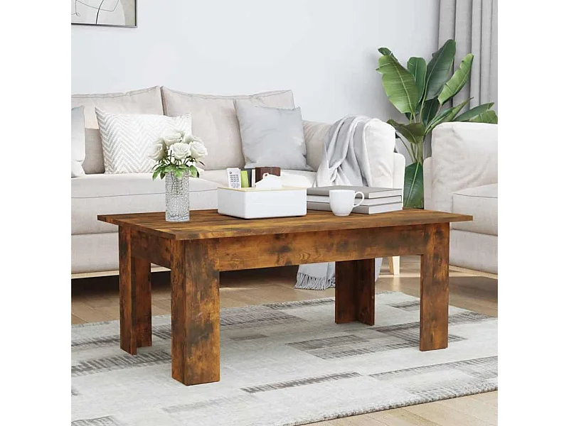 Couchtisch Räuchereiche 100x60x42 cm Holzwerkstoff