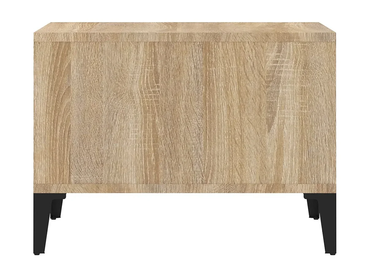 Mesa de centro 60x50x36,5 cm derivados madeira carvalho sonoma