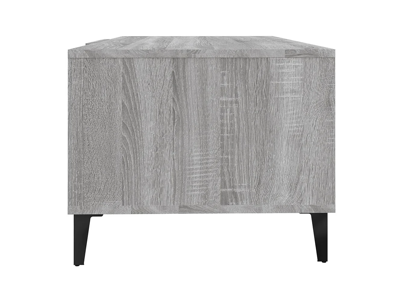 Table basse sonoma gris 102x50x40 cm bois d'ingénierie