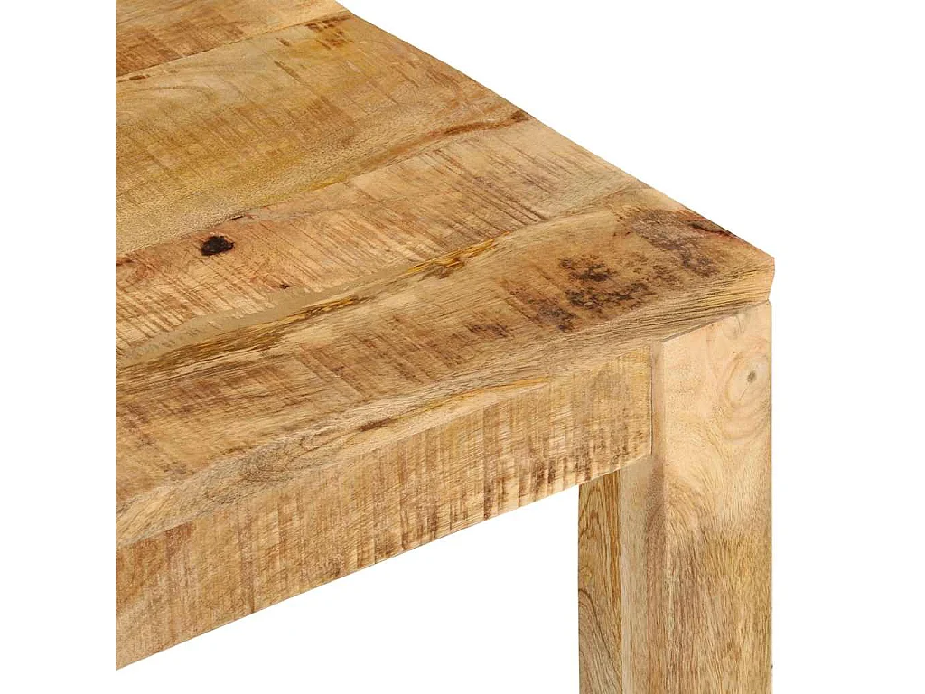 Table basse 55x55x35 cm Bois de manguier massif