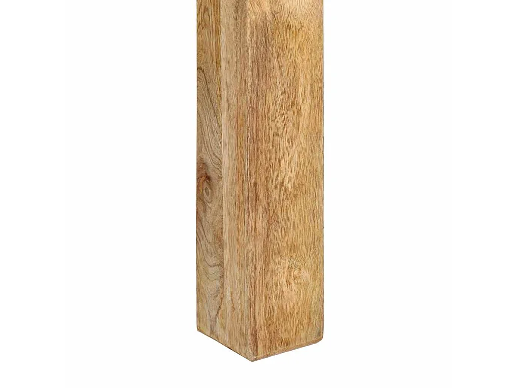 Table basse 55x55x35 cm Bois de manguier massif