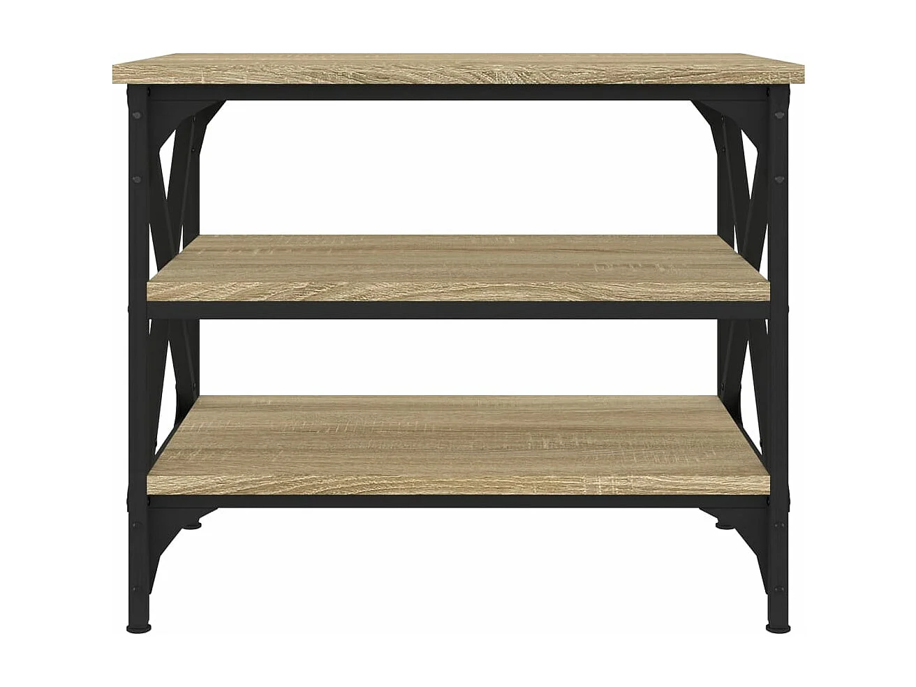 Table d'appoint Chêne sonoma 55x38x45 cm Bois d'ingénierie