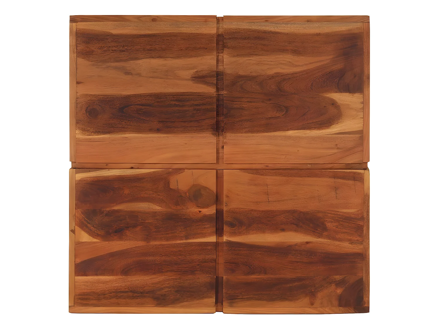 Table basse 80x80x30 cm Bois d'acacia massif