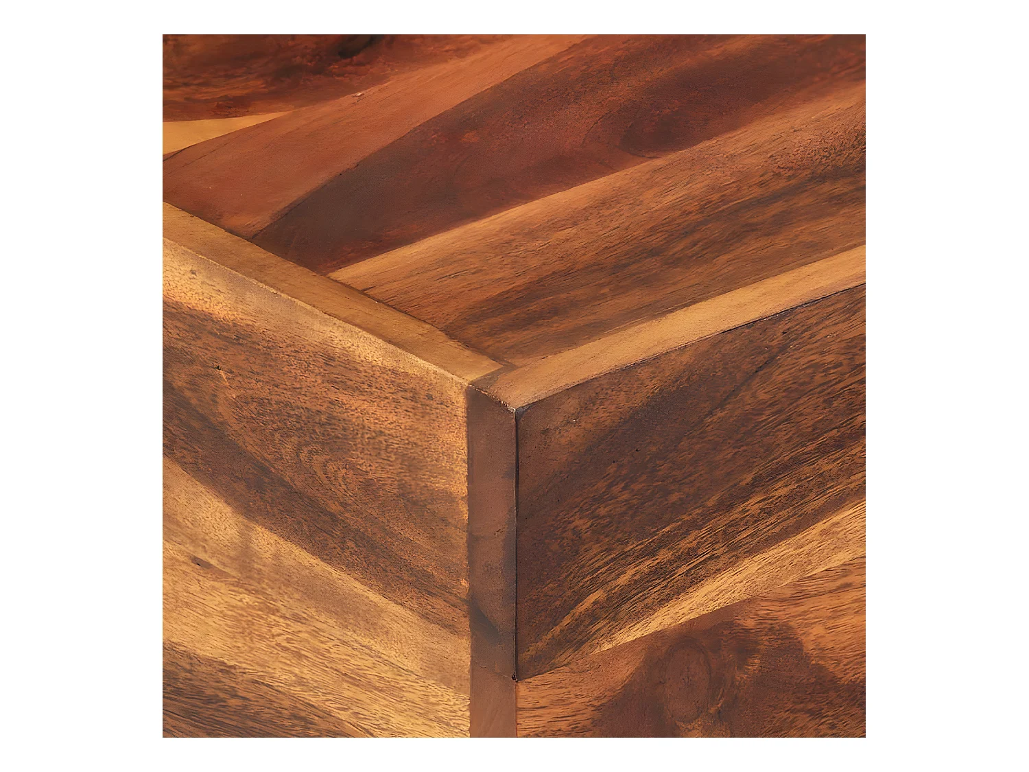 Table basse 80x80x30 cm Bois d'acacia massif