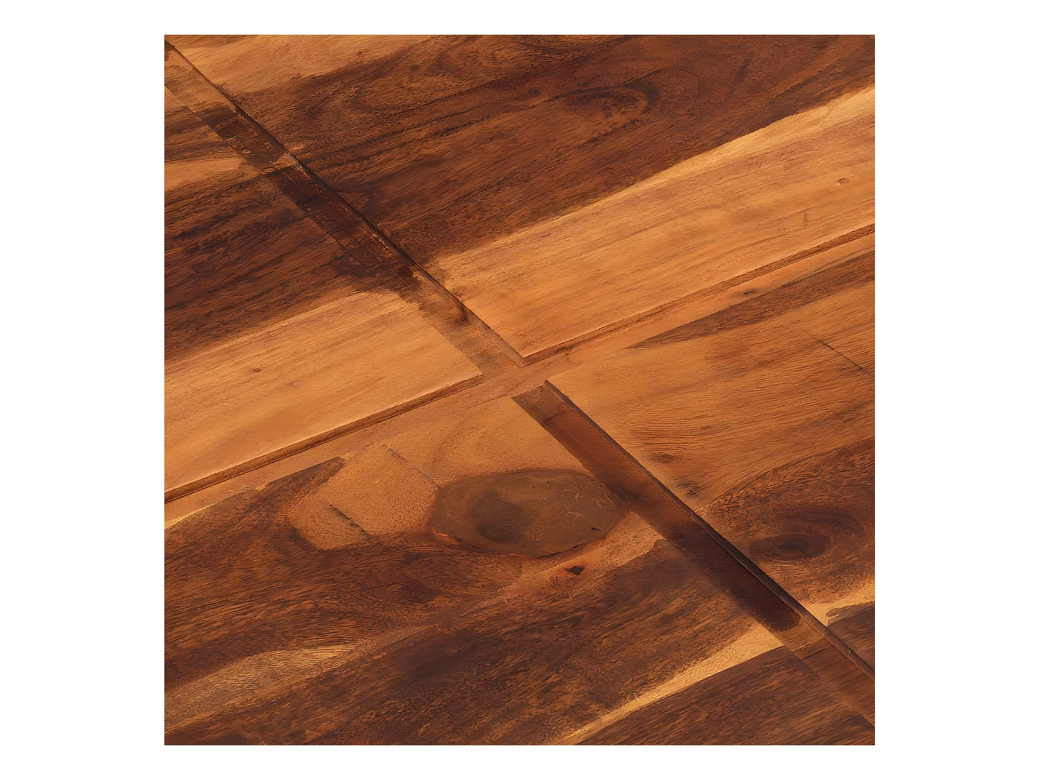 Table basse 80x80x30 cm Bois d'acacia massif