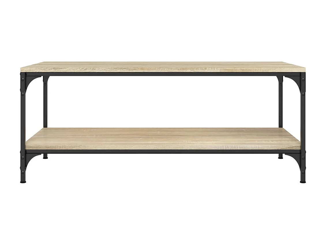 Table basse Chêne sonoma 80x50x40 cm Bois d'ingénierie