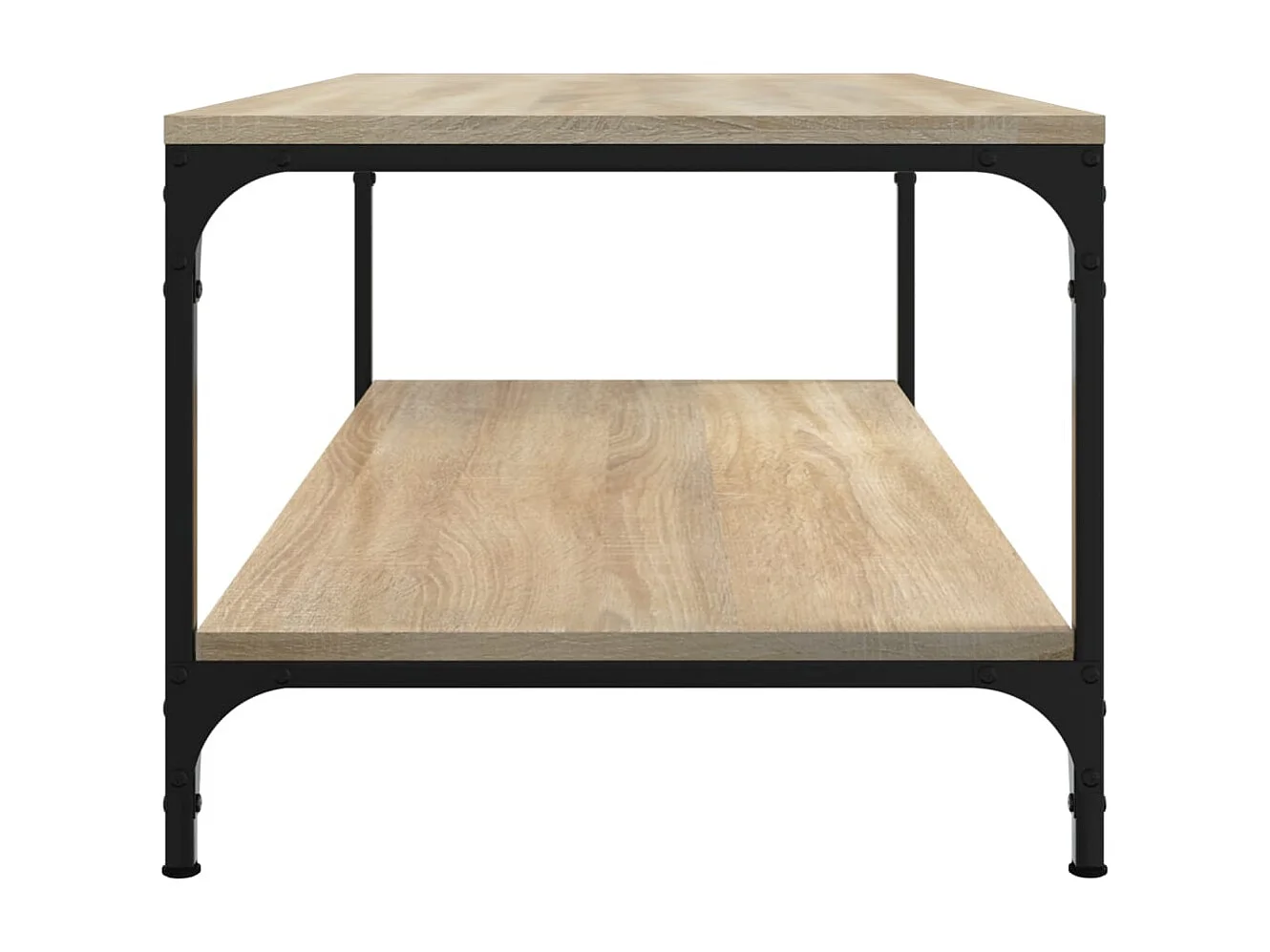 Table basse Chêne sonoma 80x50x40 cm Bois d'ingénierie