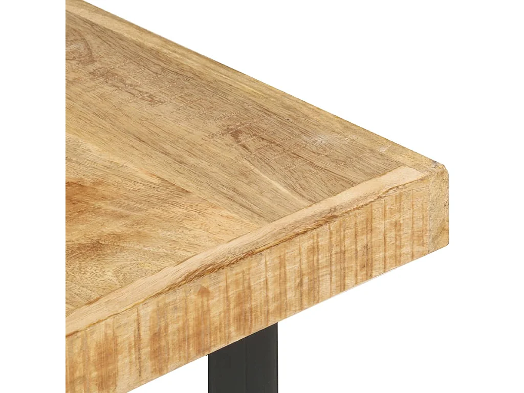 Table basse 142x90x42 cm Bois de manguier massif