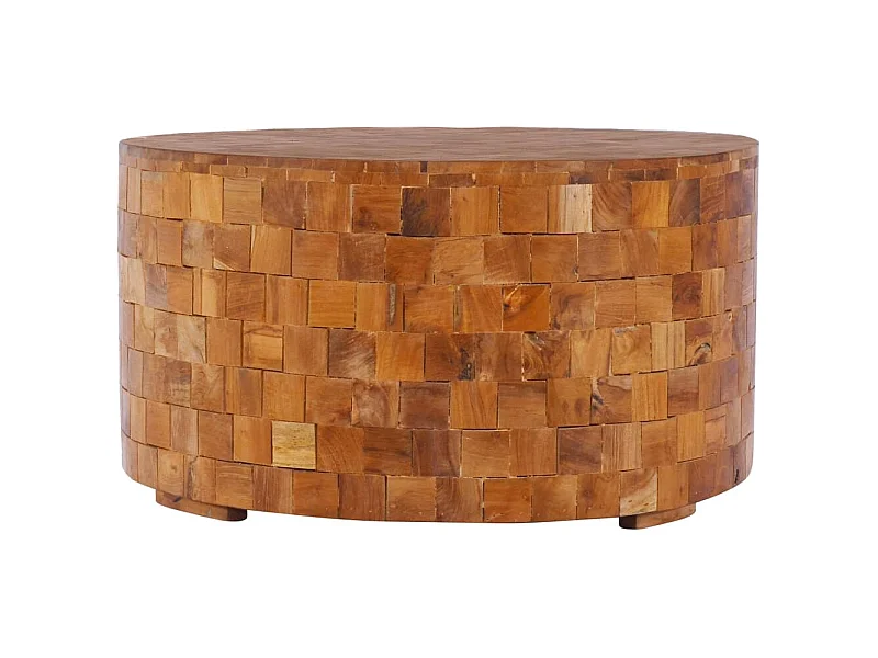 Couchtisch 60x60x35 cm Teak Massivholz