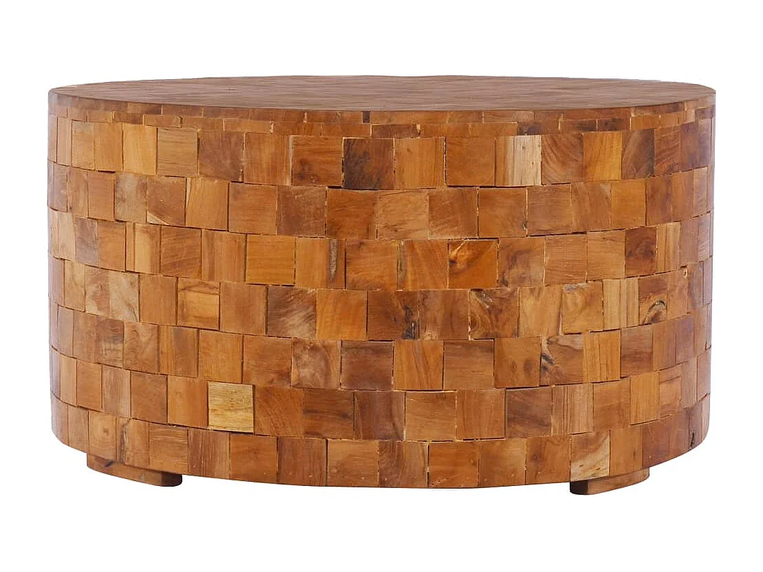 Table basse 60x60x35 cm Bois de teck massif