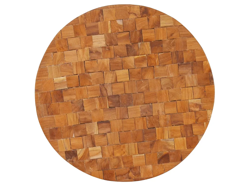 Salontafel 60x60x35 cm massief teakhout