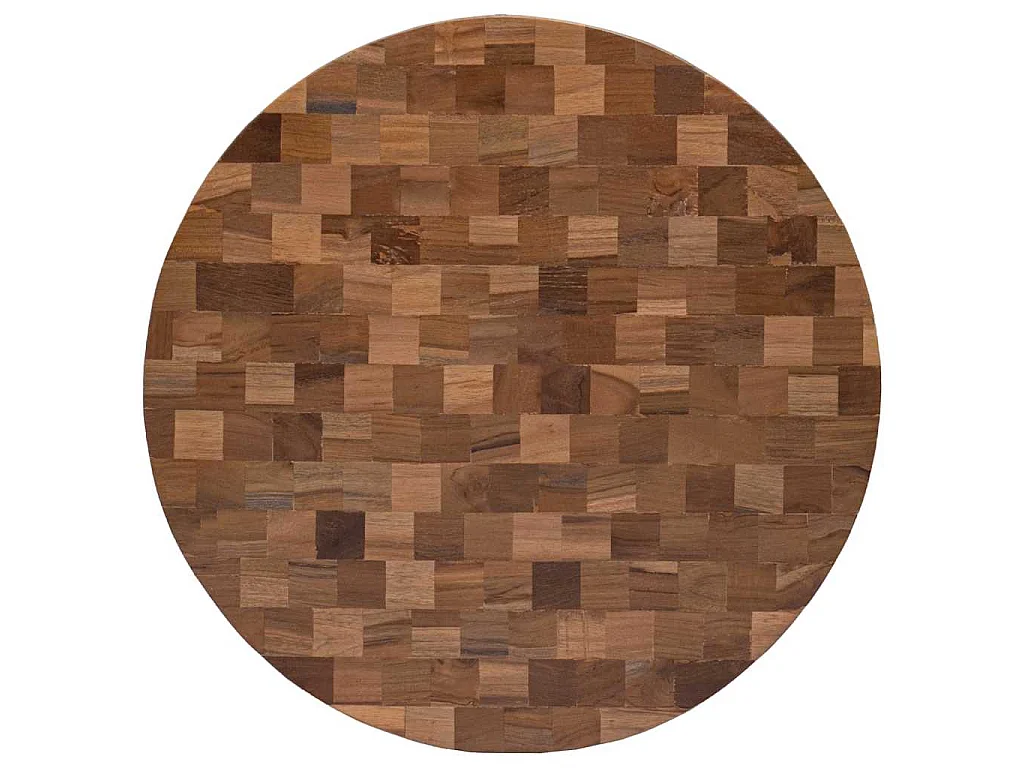 Salontafel 60x60x35 cm massief teakhout