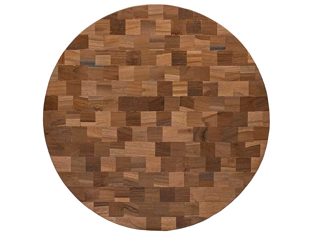 Salontafel 60x60x35 cm massief teakhout