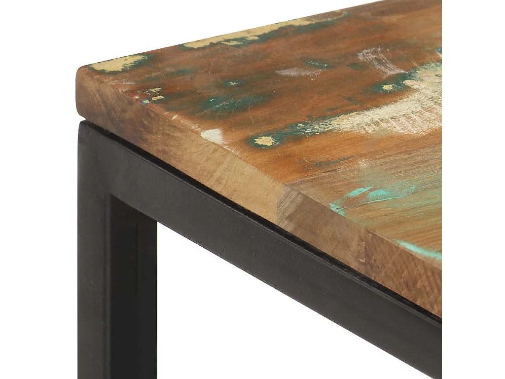 Tables basses gigognes 2 pcs Bois de récupération massif