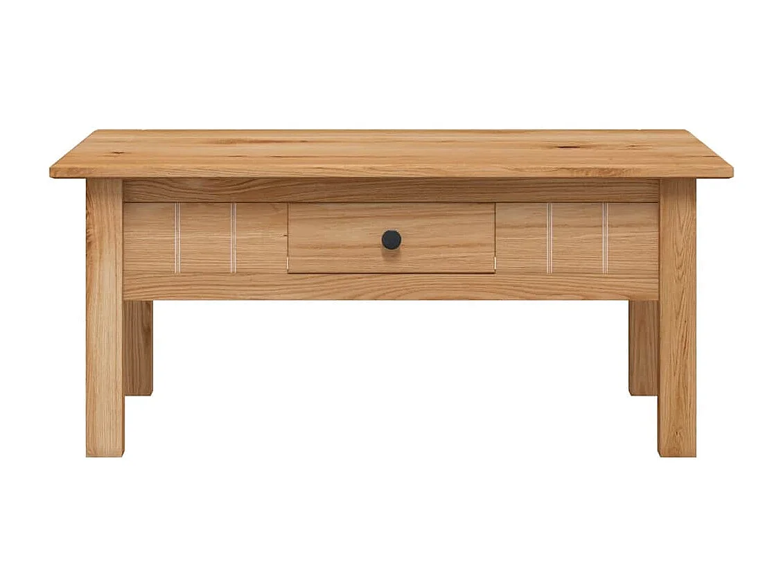 Table basse 100x60x43,5 cm Pin massif Assortiment Panama