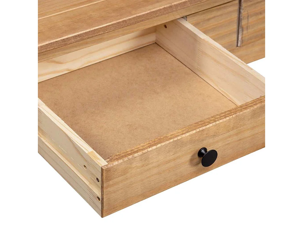 Table basse 100x60x43,5 cm Pin massif Assortiment Panama