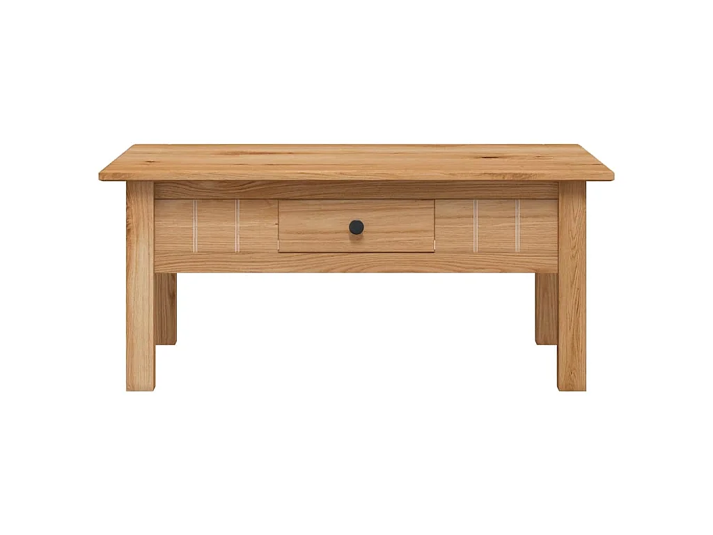 Table basse 100x60x43,5 cm Pin massif Assortiment Panama