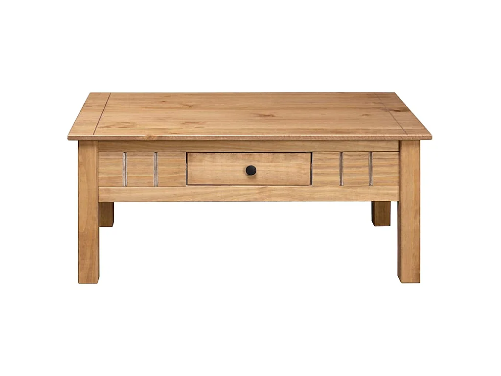 Table basse 100x60x43,5 cm Pin massif Assortiment Panama