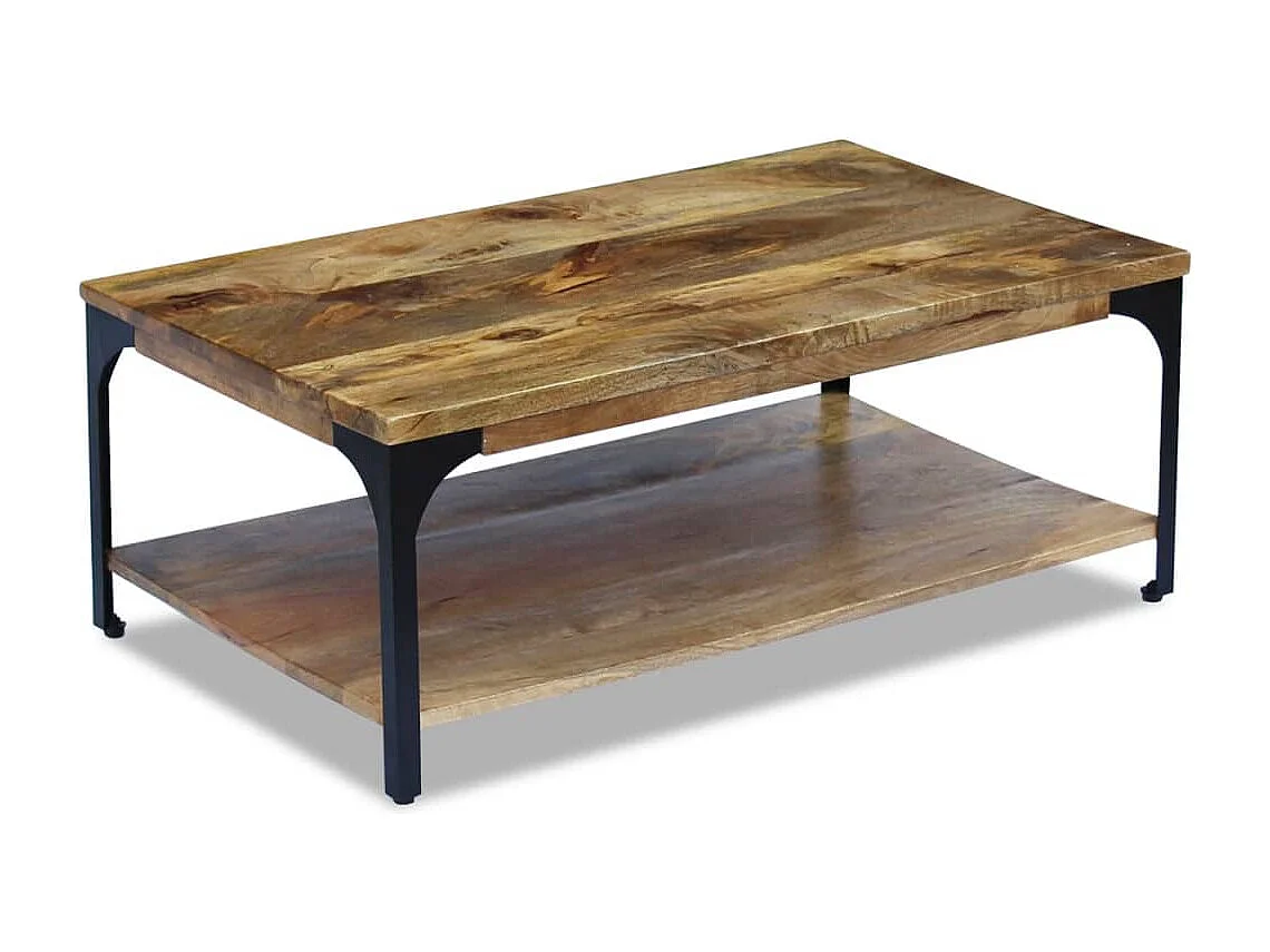 Couchtisch Mangoholz 100x60x38 cm