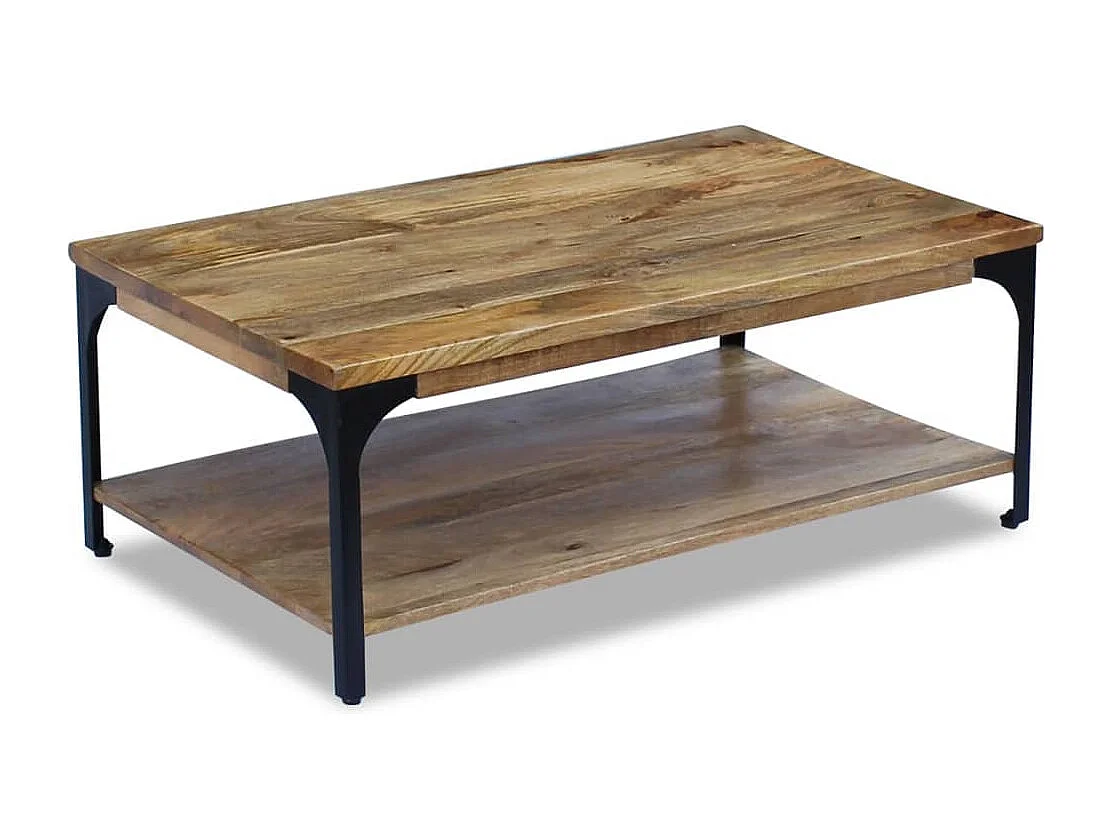 Couchtisch Mangoholz 100x60x38 cm