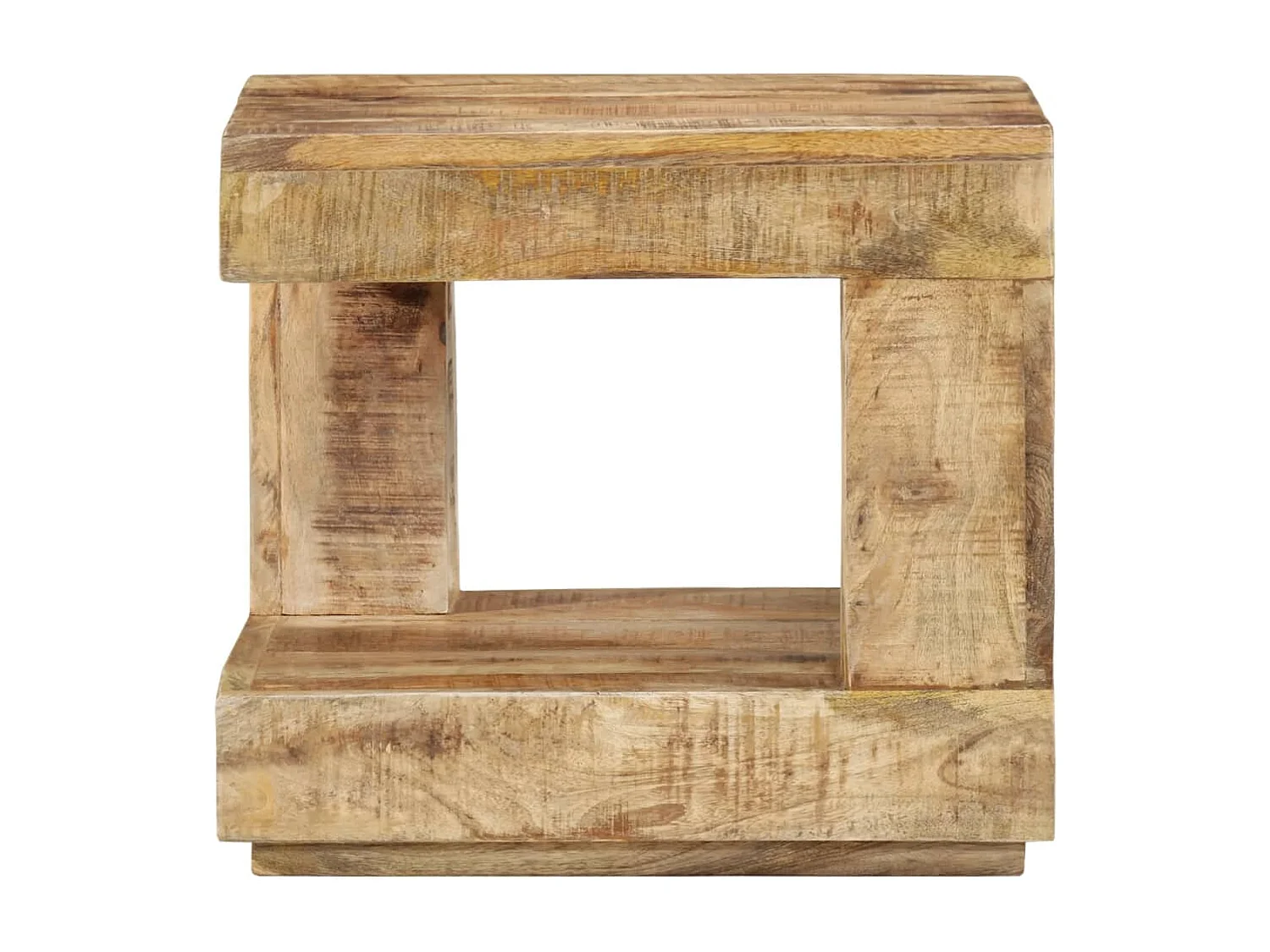 Table basse 45x45x40 cm Bois de manguier massif