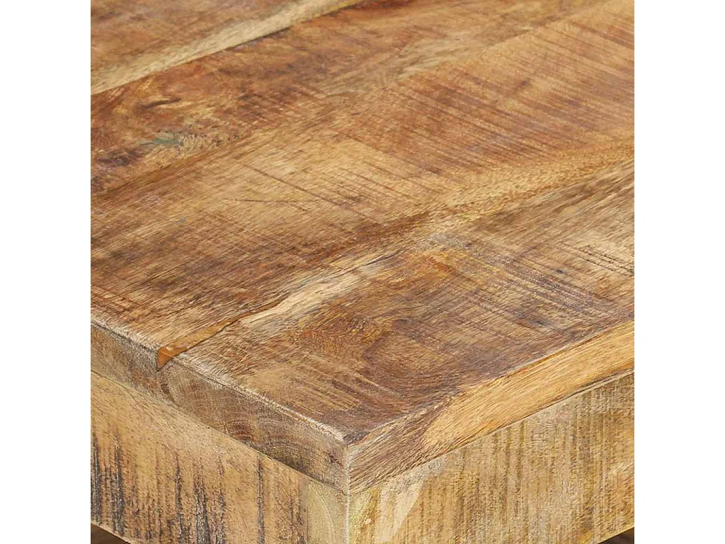 Mesa de centro 45x45x40 cm madeira de mangueira maciça