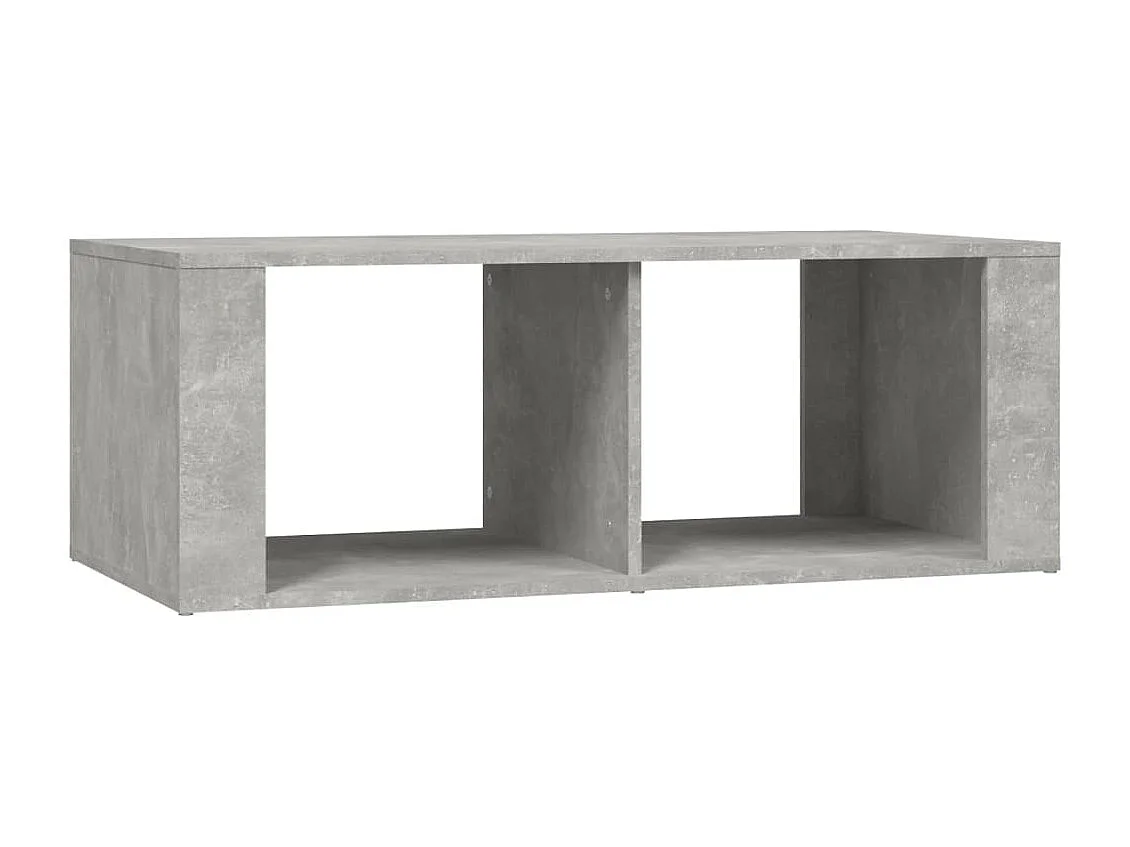 Mesa de centro 100x50x36 cm derivados madeira cinzento cimento