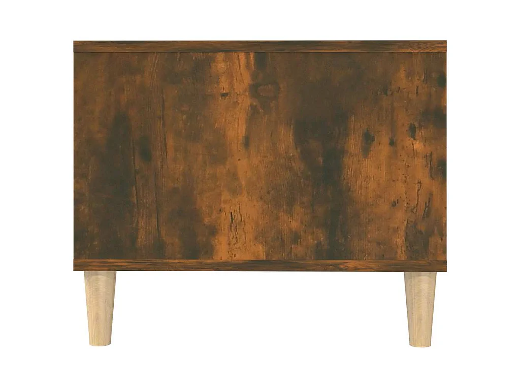 Mesa de centro madera contrachapada roble ahumado 102x50x40 cm