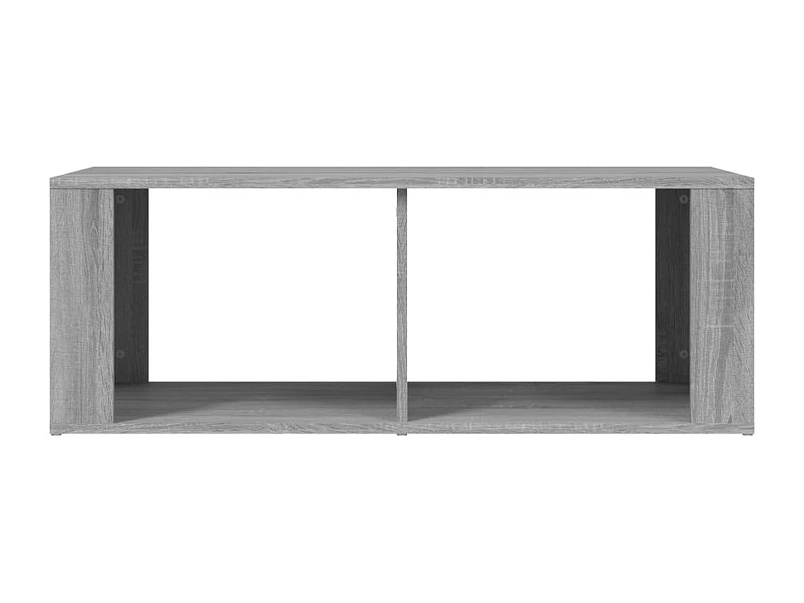 Mesa de centro 100x50x36cm derivados de madeira cinzento sonoma