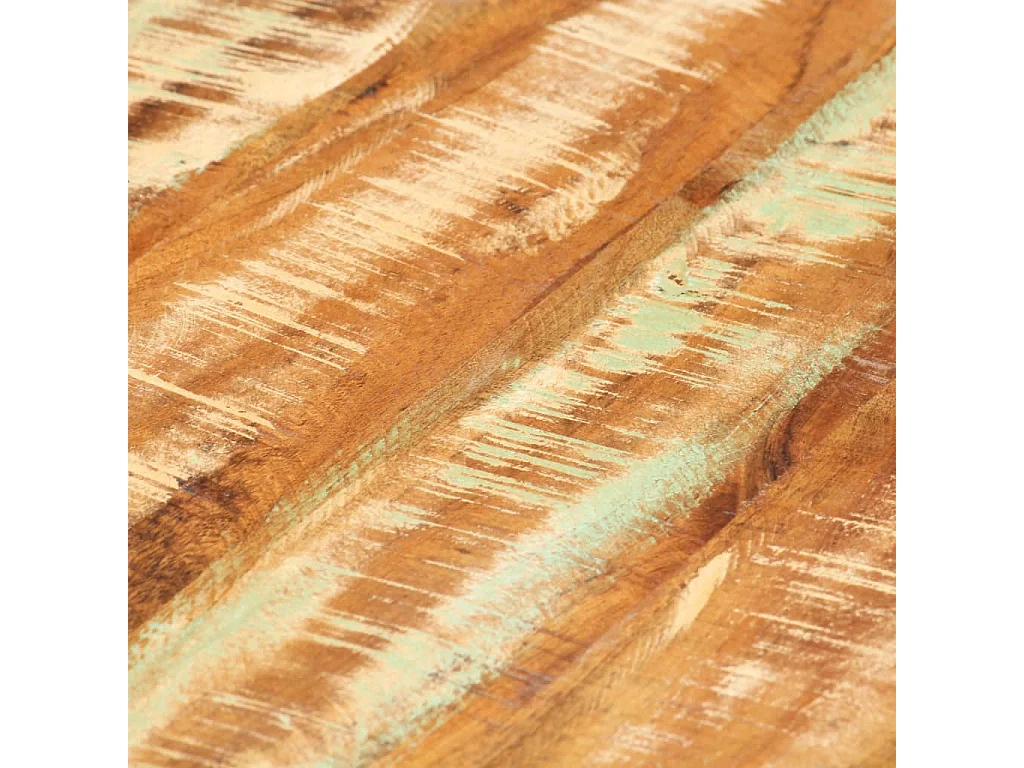 Table basse Gris 68x68x30 cm Bois de récupération solide