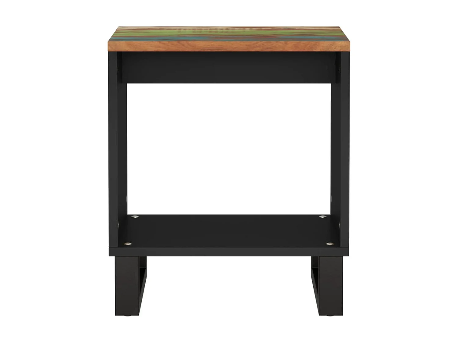 Salontafel 40x31x46 cm massief gerecycled hout en bewerkt hout