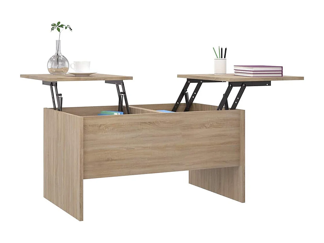 Couchtisch Sonoma-Eiche 80x50x42,5 cm Holzwerkstoff