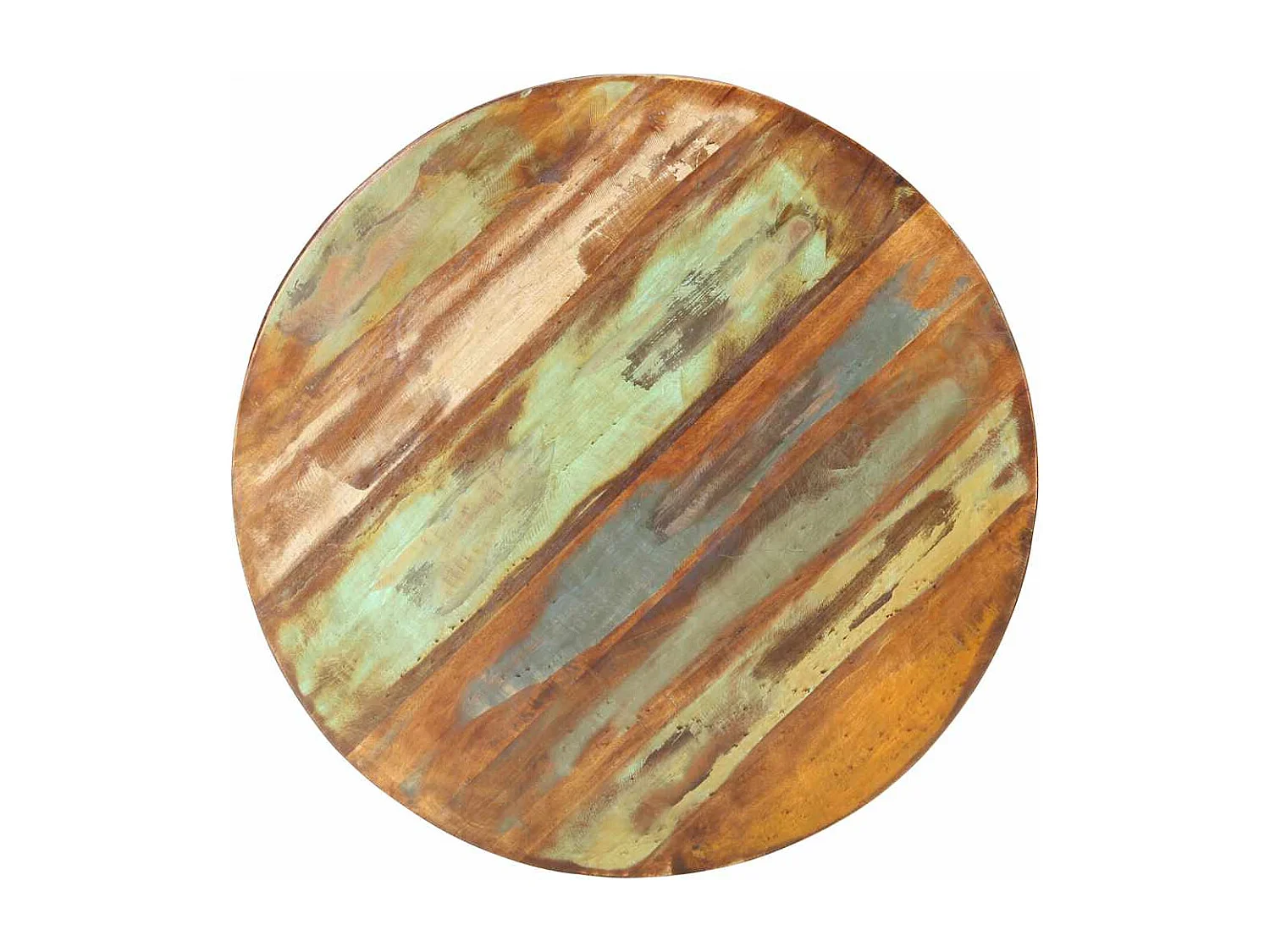 Salontafel Ø 68x43 cm massief gerecycled hout