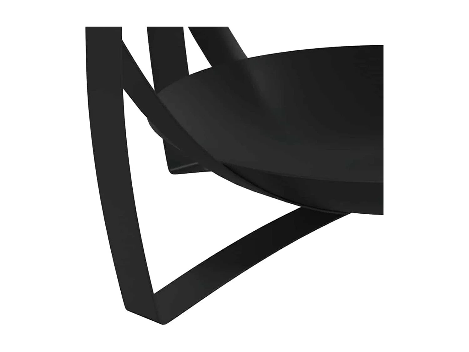 Salontafel Ø 68x43 cm massief gerecycled hout