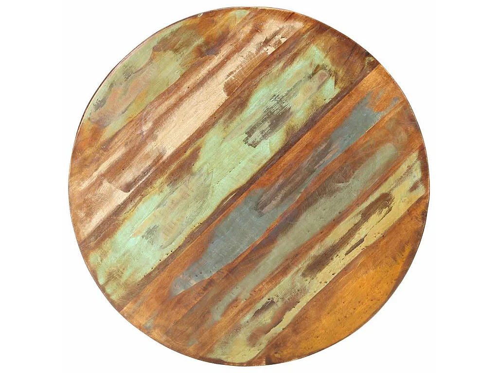 Salontafel Ø 68x43 cm massief gerecycled hout