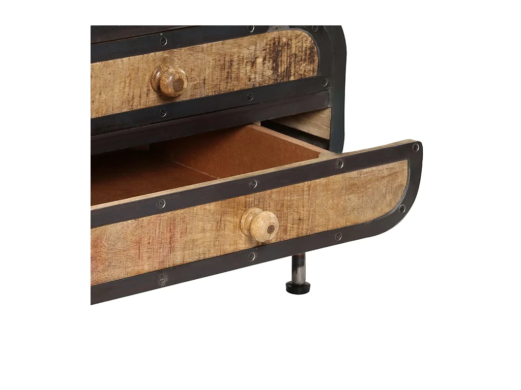 Table basse 100x50x35 cm Bois de manguier massif