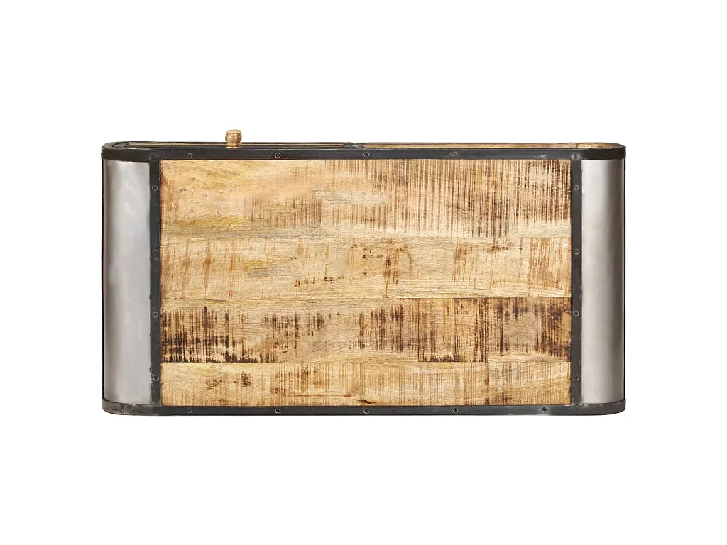 Table basse 100x50x35 cm Bois de manguier massif