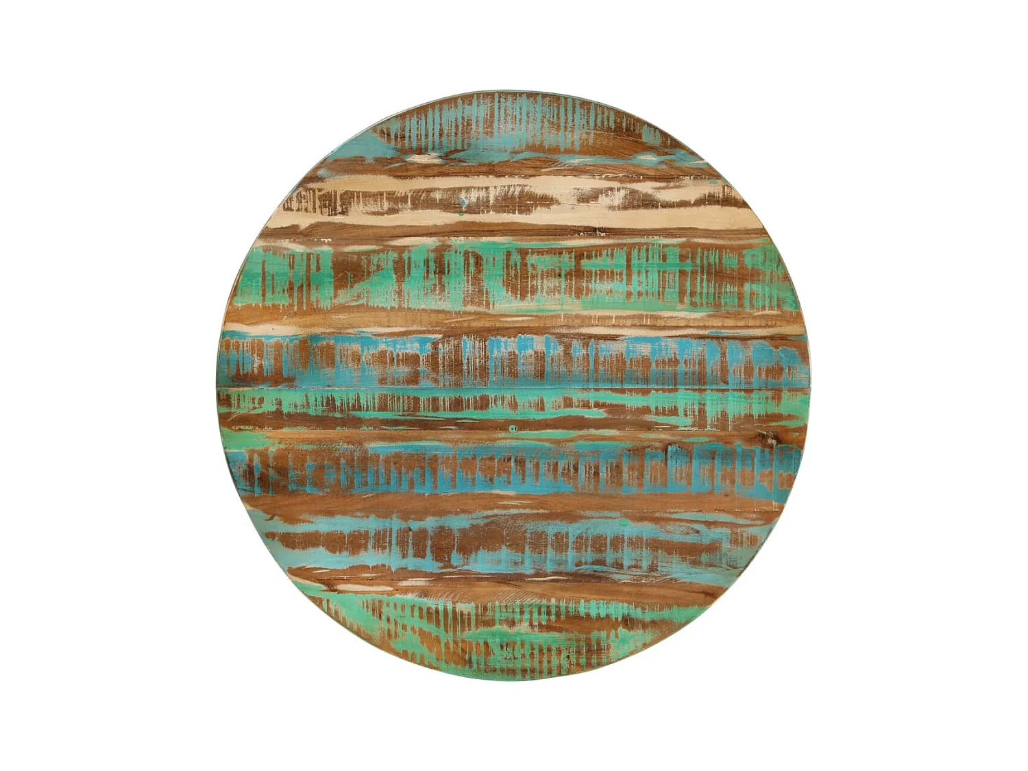 Tavolino da Salotto in Legno Massello Recuperato 65x32 cm