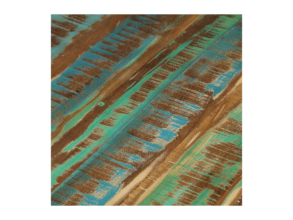 Tavolino da Salotto in Legno Massello Recuperato 65x32 cm