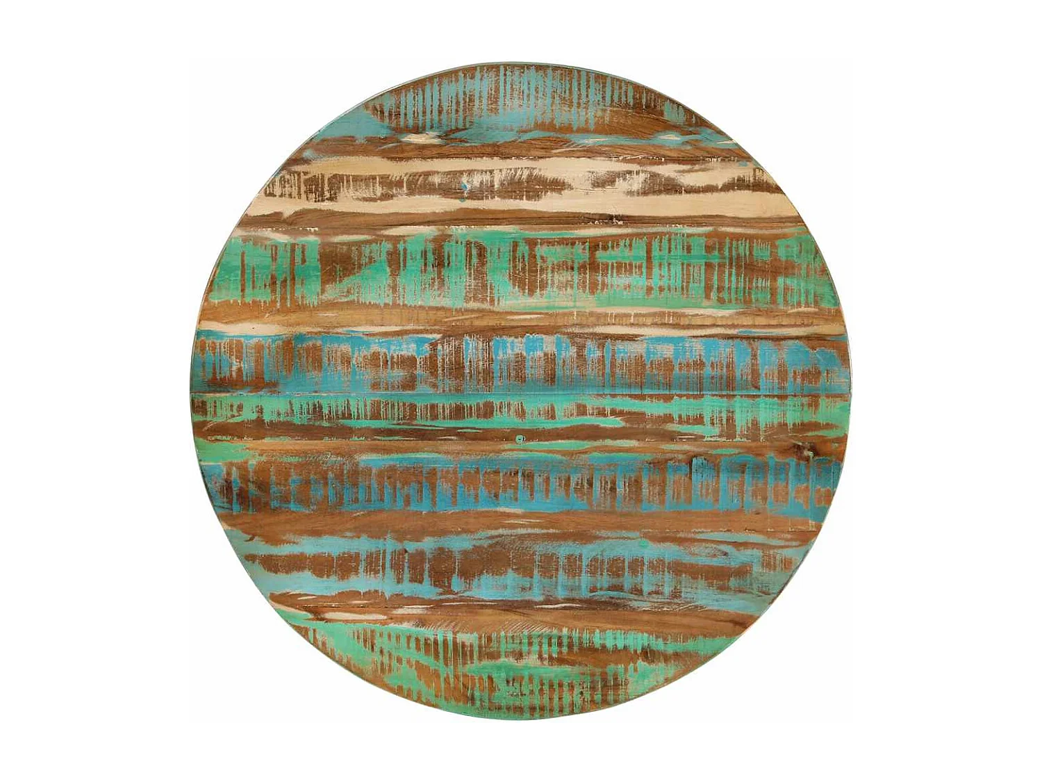 Tavolino da Salotto in Legno Massello Recuperato 65x32 cm