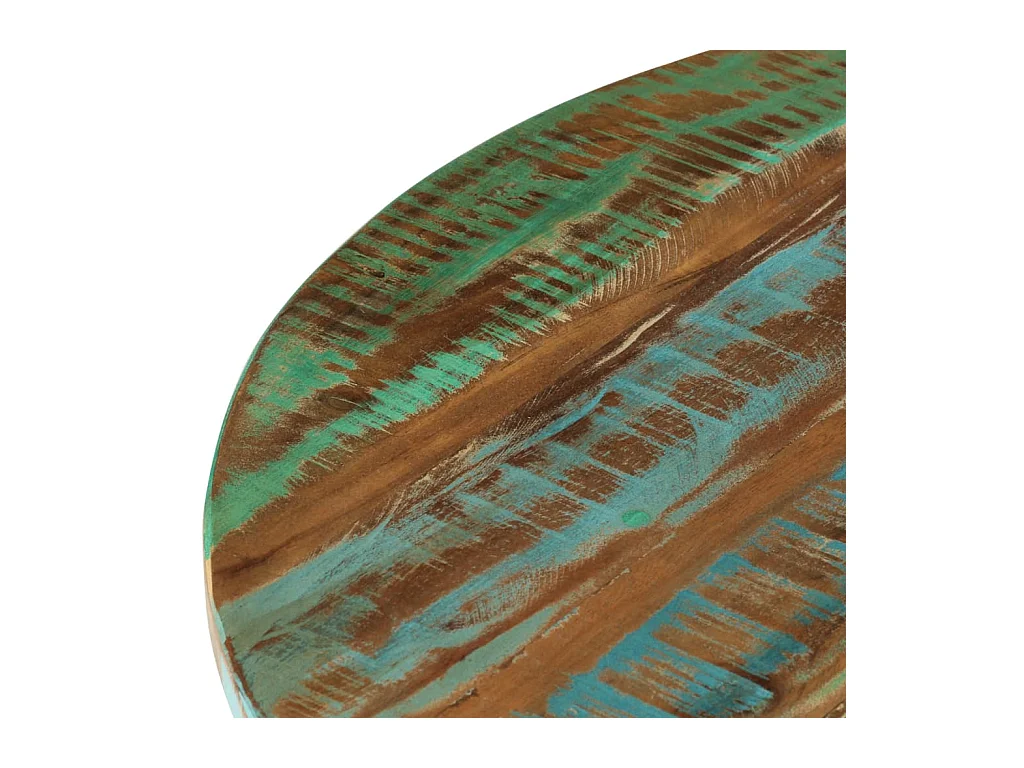 Tavolino da Salotto in Legno Massello Recuperato 65x32 cm
