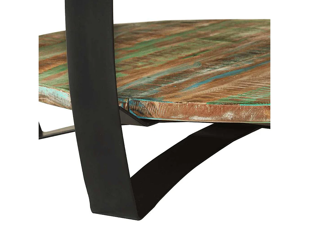 Table basse Bois massif de récupération 65x32 cm