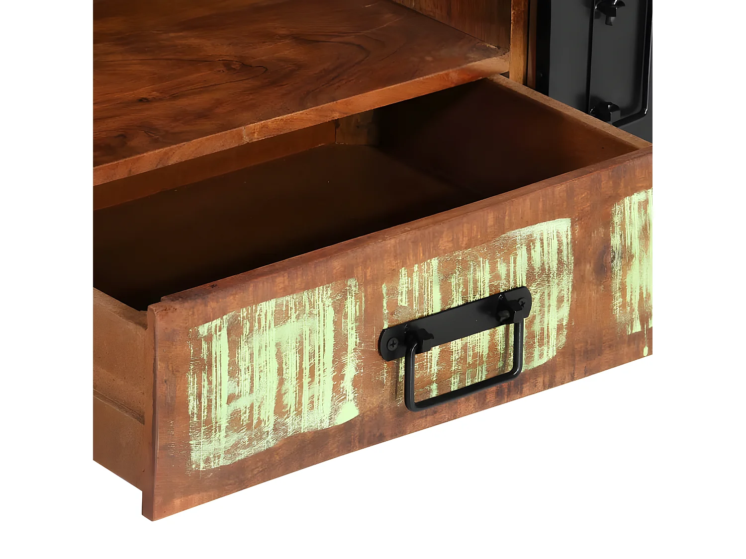 Table basse 100x50x41 cm Bois de récupération massif