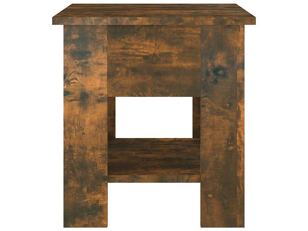 Couchtisch Räuchereiche 40x40x42 cm Holzwerkstoff